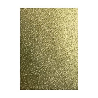 Gold textured A4 sheet of paper